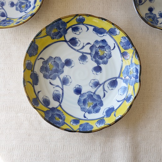 楽天市場】色絵ぼたん 16cm 取り皿 21cm ケーキ皿 22cm パスタ皿 24cm