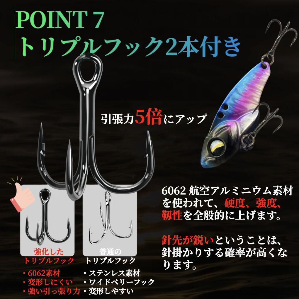 楽天市場】＼SS限定半額／【収納ケース付き】【5個セット】ルアー釣り