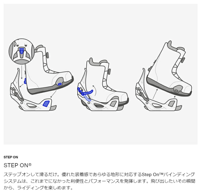 楽天市場】BURTON バートン 24-25 (WOMEN'S FELIX STEP ON & STEP ON