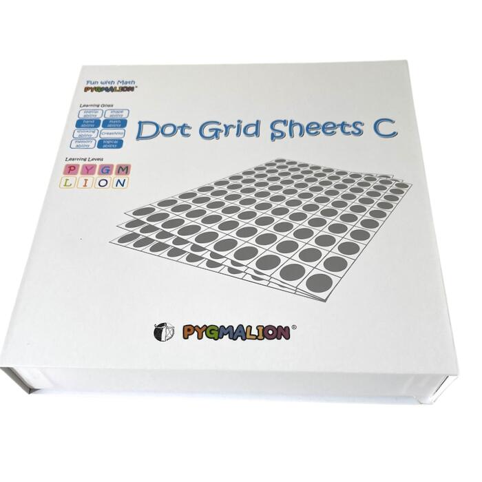 楽天市場】【ドット棒C型（箱入り）＋ドット棒C型の使い方】 知育玩具