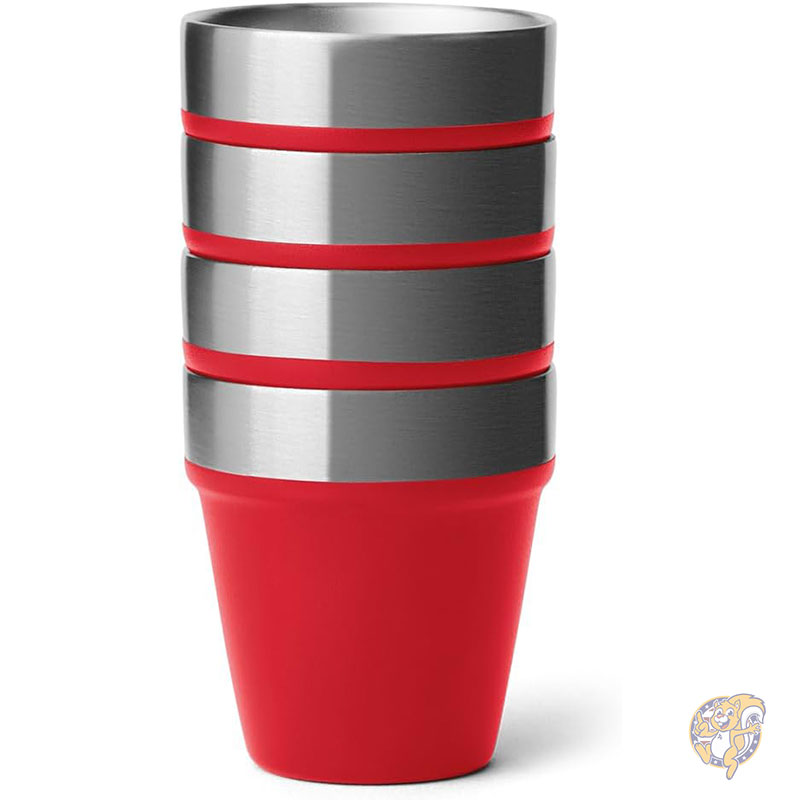 楽天市場】ショットグラス キャリングケース付き 4個セット YETI