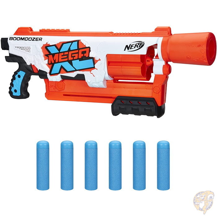 楽天市場】ナーフ メガXL ブームドーザーブラスター メガXLダーツ6本
