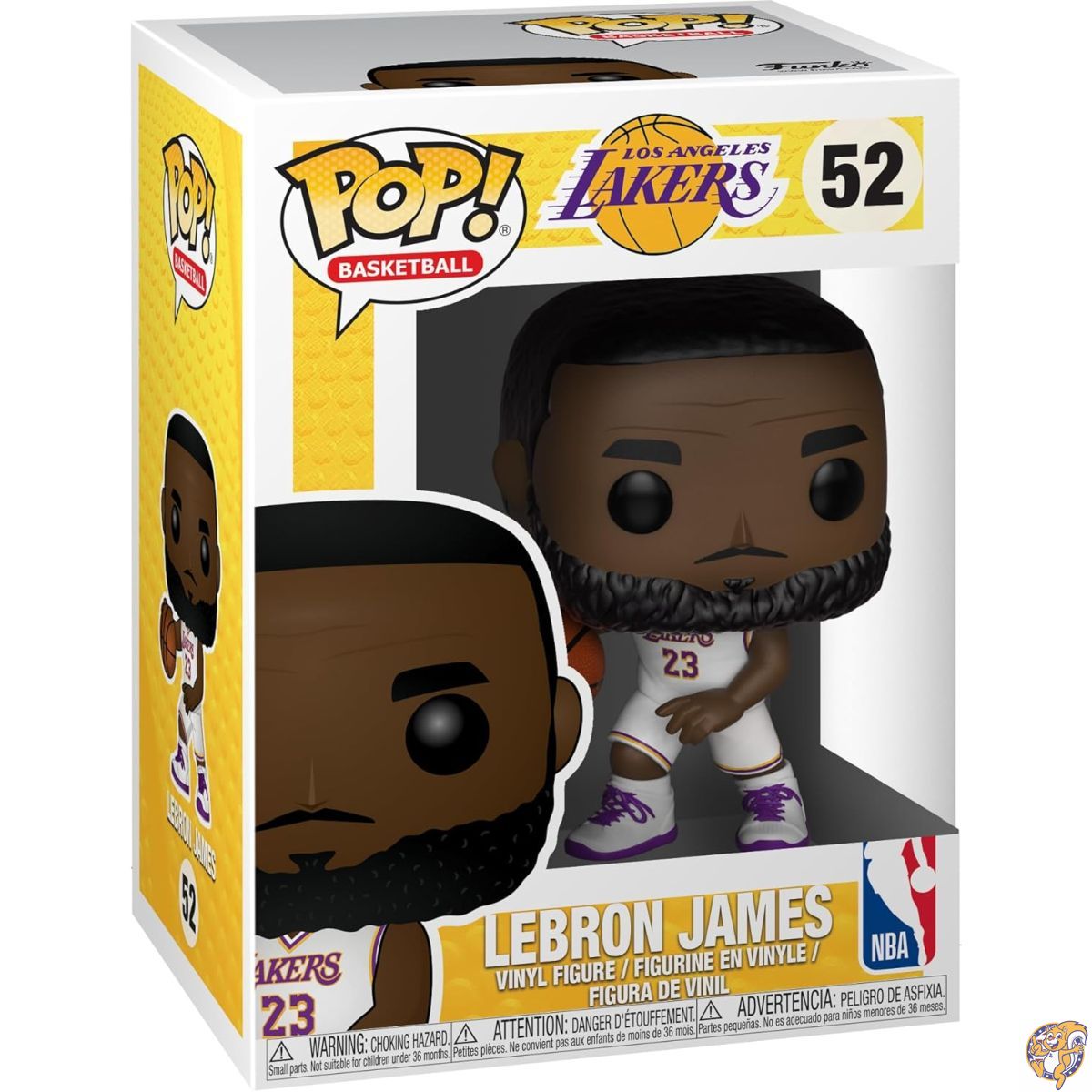 楽天市場】FUNKO POP! NBA: Lakers - Lebron James (White Uniform