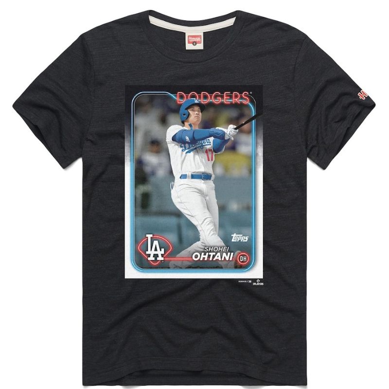 楽天市場】大谷翔平 トレカ Tシャツ ロサンゼルス・ドジャース 2024