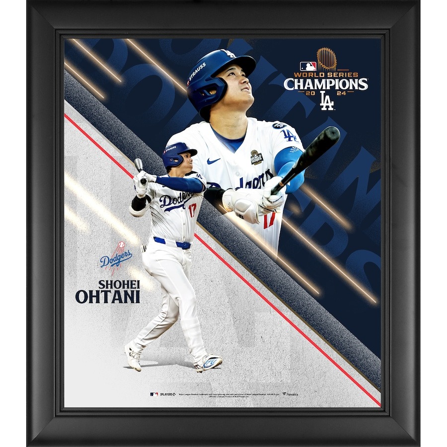 楽天市場】大谷翔平 優勝 記念フレームロサンゼルスドジャース 2024
