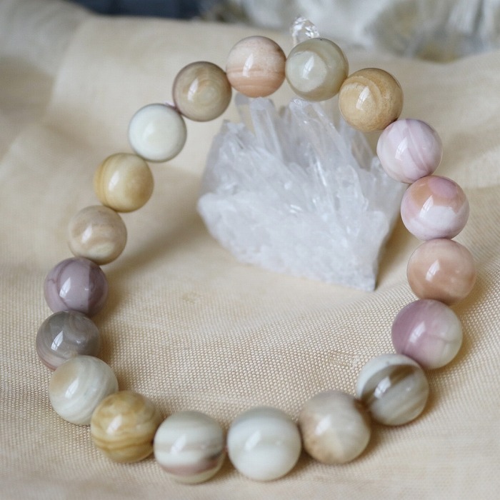 楽天市場】アラシャン瑪瑙 マルチカラー ブレスレット 12mm 天然石