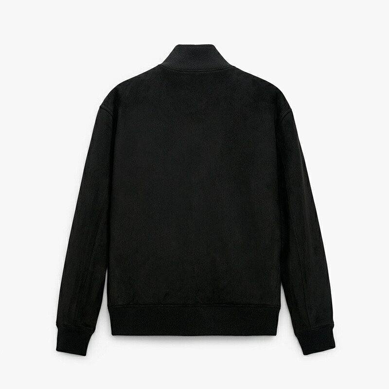 楽天市場】立ち襟 フェイクスエードジャケット 春秋 ライダース