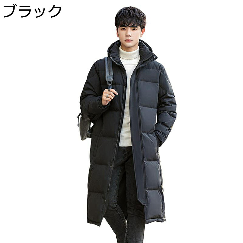 楽天市場】ロングダウンコート S-5XL ベンチコート ダウンジャケット