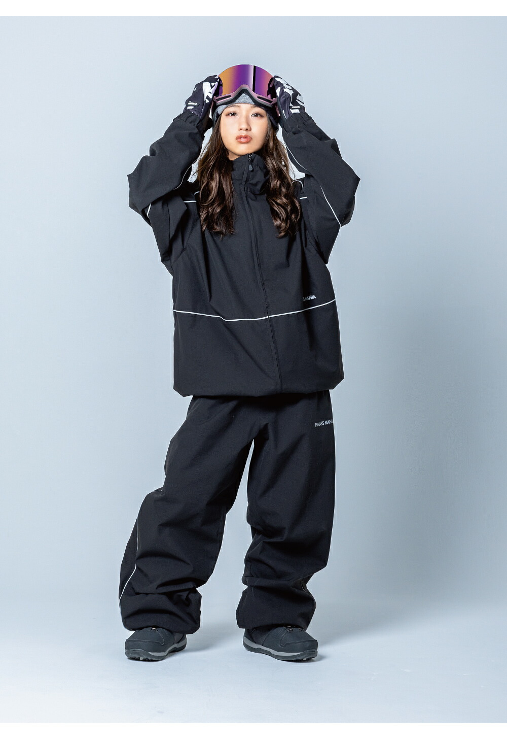 楽天市場】スノーボードウェア レディース オーバーサイズ