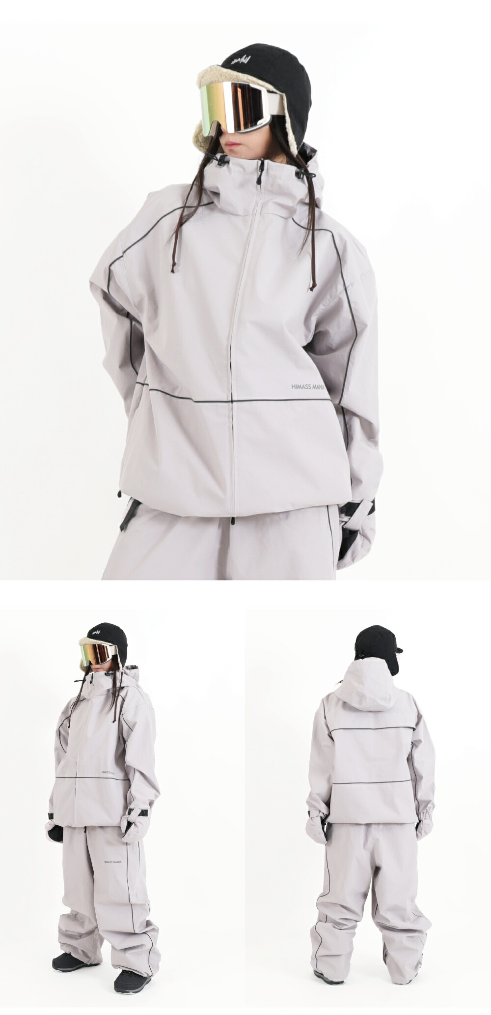 楽天市場】スノーボードウェア スキーウェア 上下セット メンズ