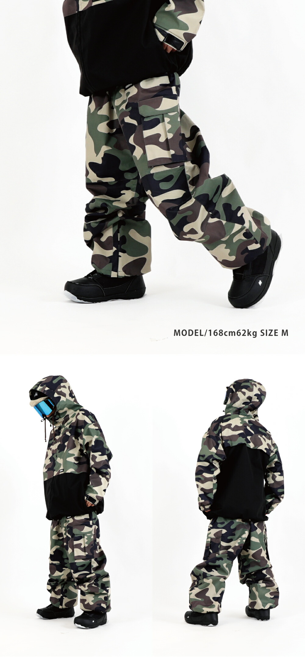 楽天市場】スノーボードウェア メンズ レディース オーバーサイズ