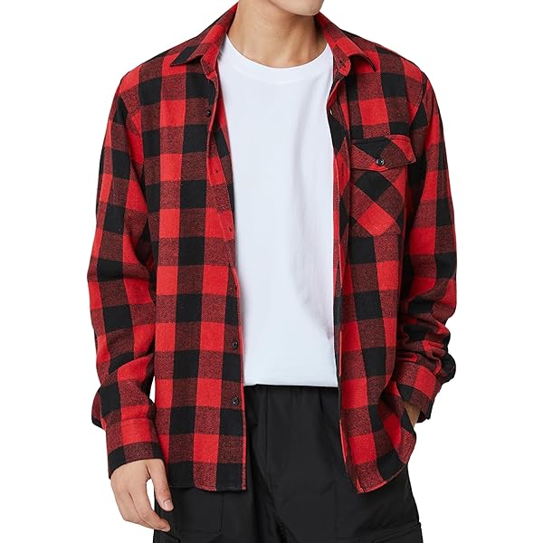 楽天市場】シャツ メンズ チェック柄 長袖 カジュアル: ネルシャツ