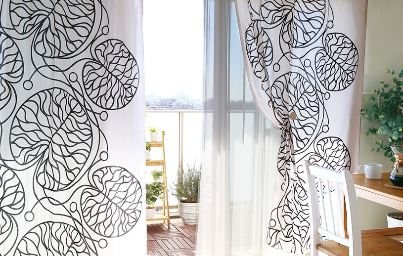 楽天市場】マリメッコカーテン 北欧 非遮光 おしゃれ かわいい