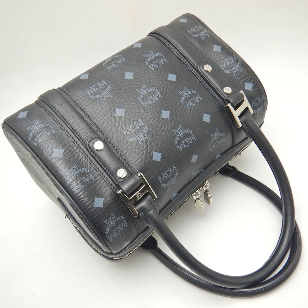 楽天市場】MCM エムシーエム ミニボストンバッグ ヴィセトス PVC