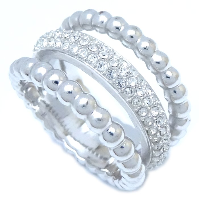 楽天市場】SWAROVSKI スワロフスキー クリスタル リング 指輪 クリア