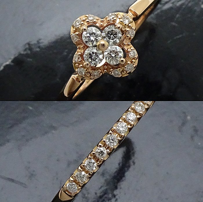 楽天市場】ヴァンドーム青山 VENDOME Aoyama ダイヤモンド 3連 リング