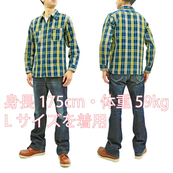 楽天市場】フェローズ 19W-720WS チェック ネルシャツ Pherrow's