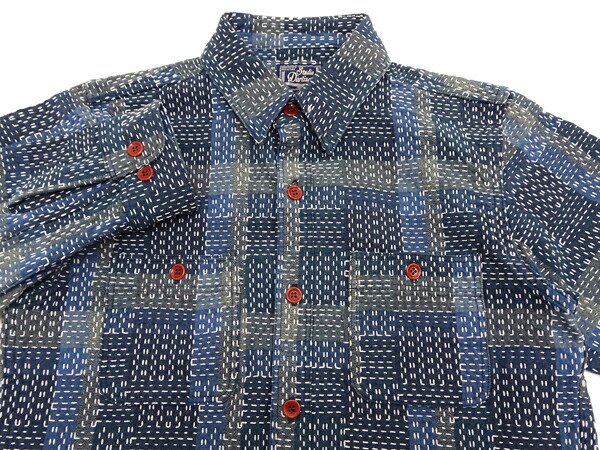 楽天市場】ステュディオ・ダ・ルチザン 長袖シャツ 5651 メンズ 刺し子