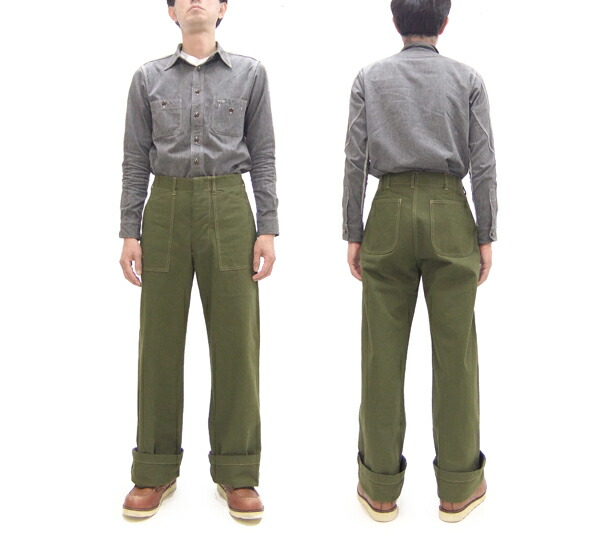 楽天市場】バズリクソンズ ヘリンボーンパンツ 米海兵隊 M-1941 復刻