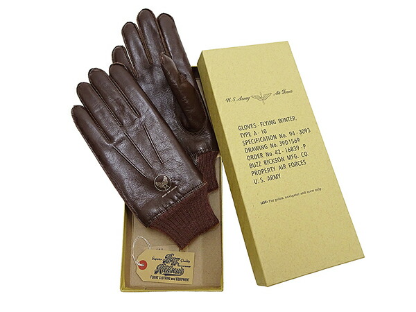 楽天市場】バズリクソンズ 手袋 BR02835 A-10 グローブ メンズ 革手袋