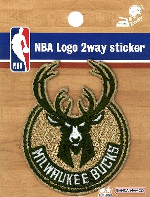 楽天市場】キャラクター 刺しゅうワッペン NBA （ ミルウォーキー