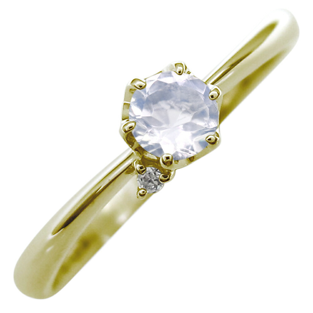 楽天市場】ファランジリング ロイヤルブルームーンストーン リング 18k