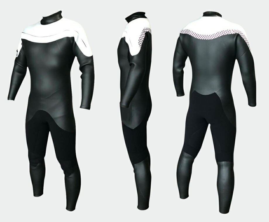 楽天市場】最新モデル セミドライウェットスーツ ロングチェストZIP