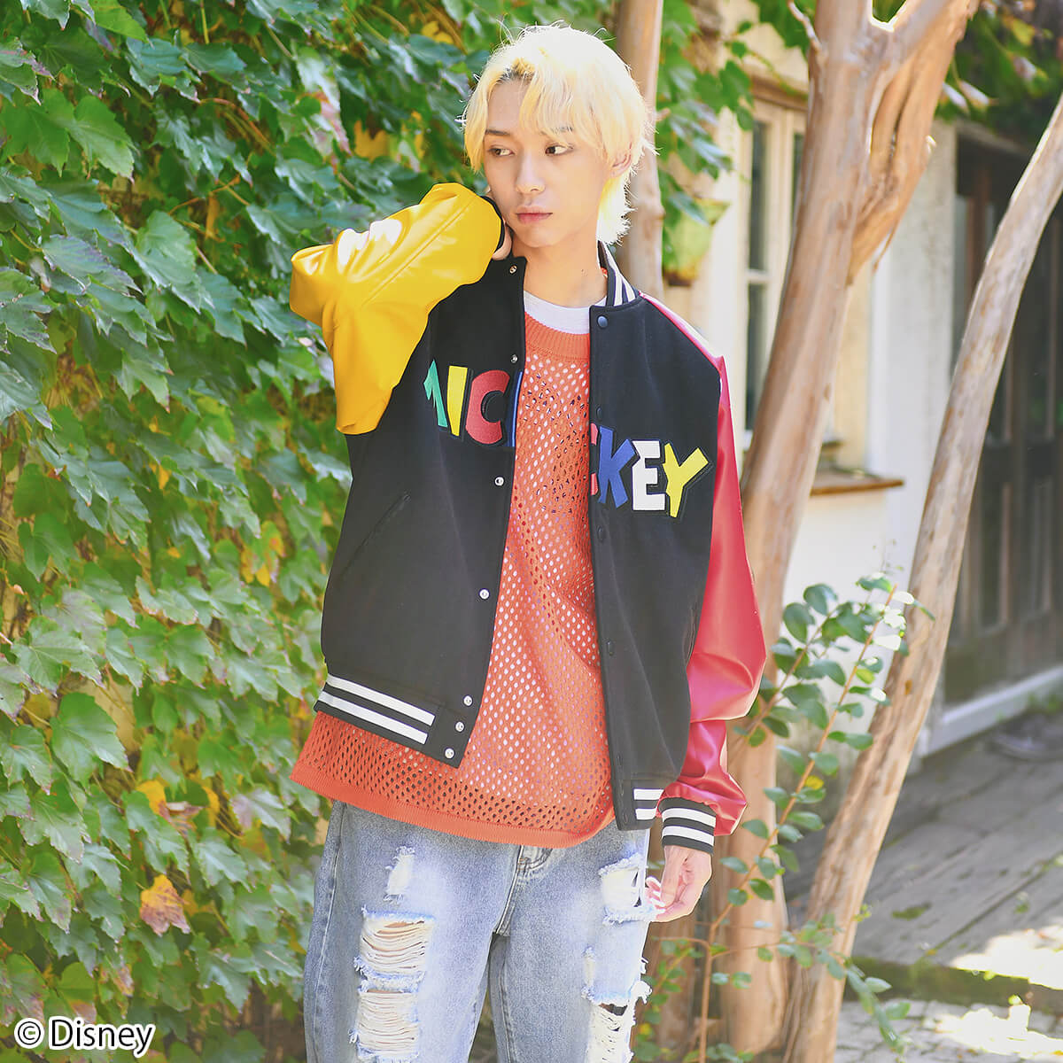 楽天市場】【Disney(ディズニー)】ミッキーマウス/スタジャン