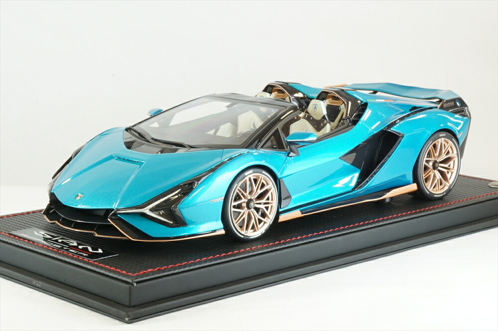 楽天市場】MRコレクション 1/18 ランボルギーニ シアン ロードスター