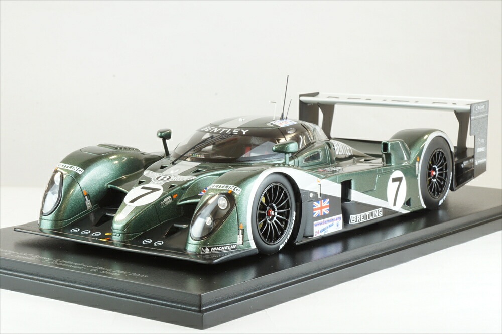 楽天市場】スパーク 1/18 ベントレー EXPスピード8 No.7 2003 ル・マン