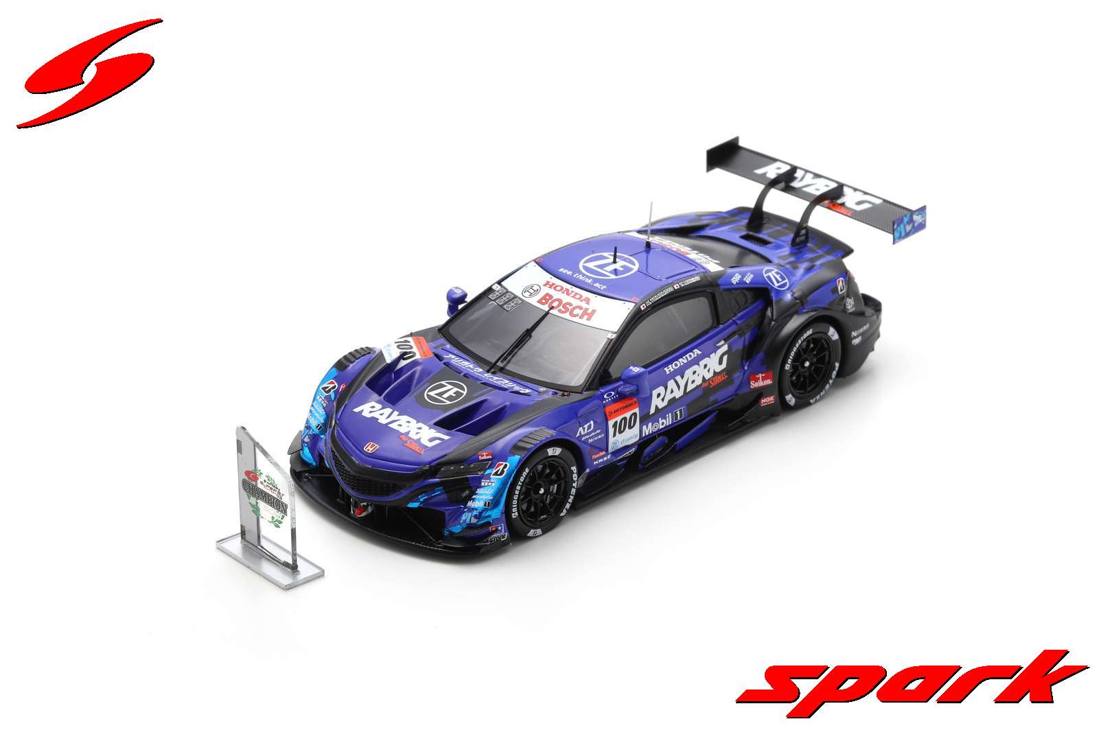 楽天市場】スパーク 1/43 RAYBRIG NSX-GT No.100 2020 GT500 スーパー