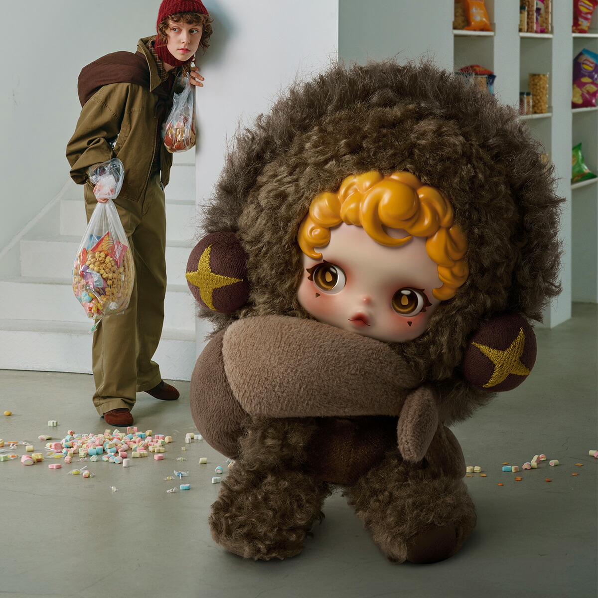 楽天市場】SKULLPANDA You Found Me! シリーズ ぬいぐるみペンダント