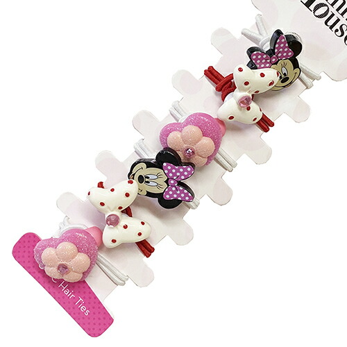 楽天市場】ミニー ヘアゴム 6本セット 14700 ヘアアクセサリー リボン