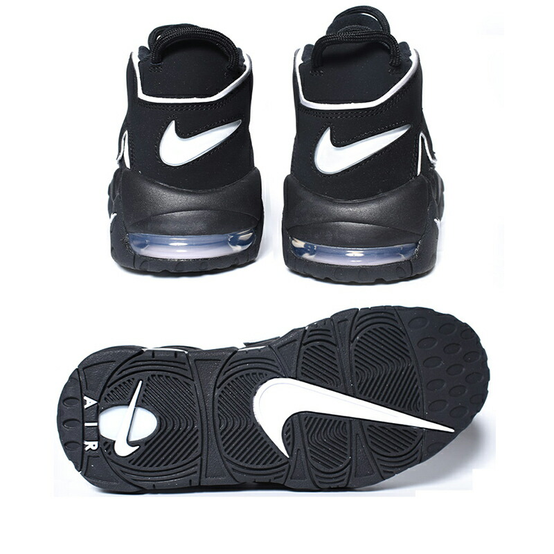 楽天市場】NIKE AIR MORE UPTEMPO “BLACK WHITE