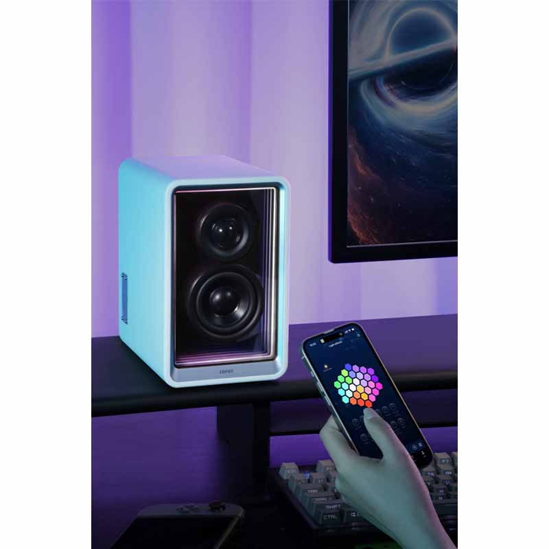 楽天市場】Edifier GaN充電器搭載 2.0 アクティブスピーカー QR65