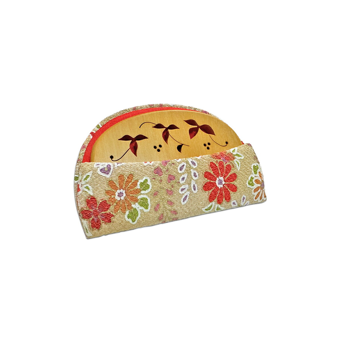 楽天市場】本つげ 上質仕上げ 半月（大）ツタの透かし彫り とかし櫛