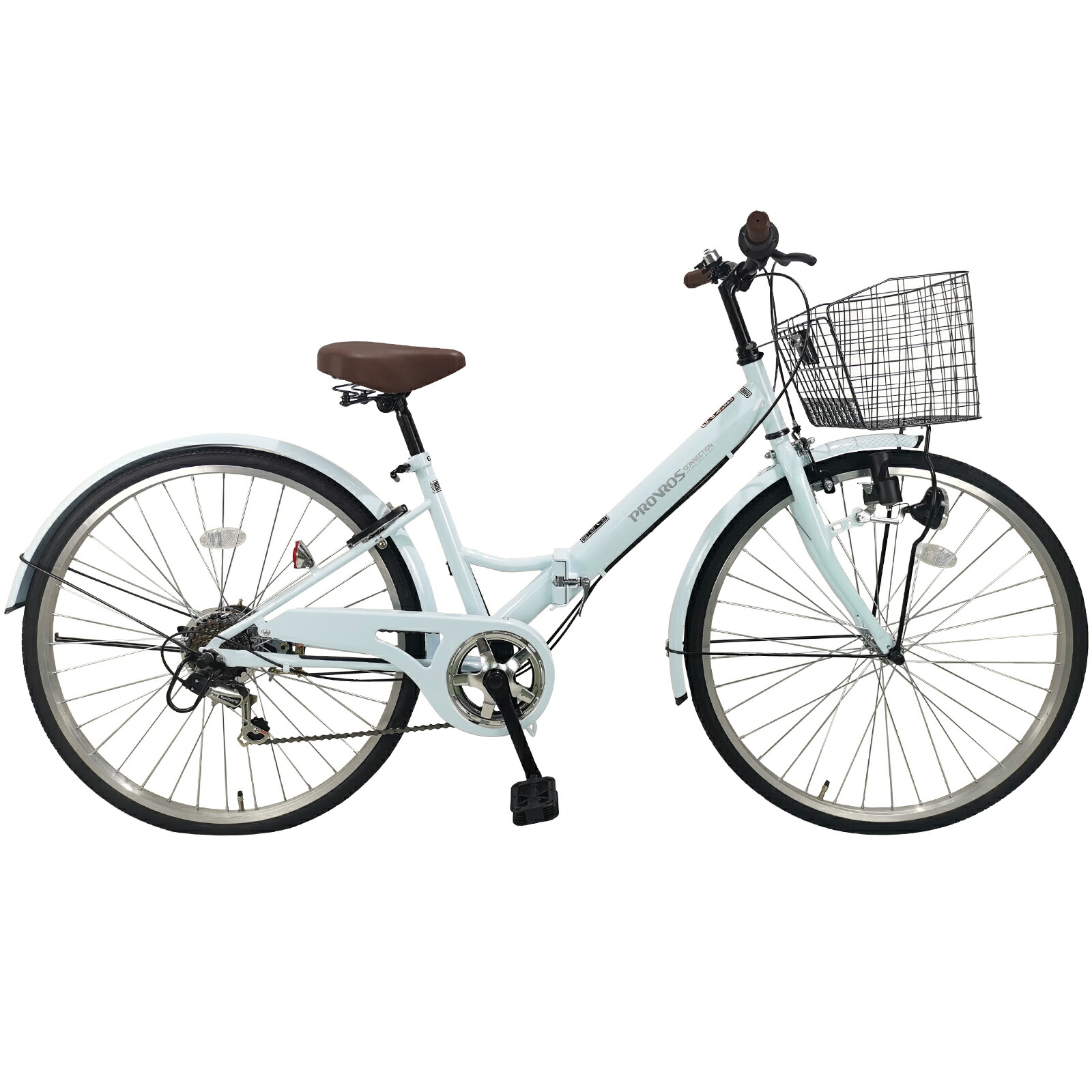 楽天市場】高評価☆4.2 PROVROS シティサイクル 折りたたみ自転車 26