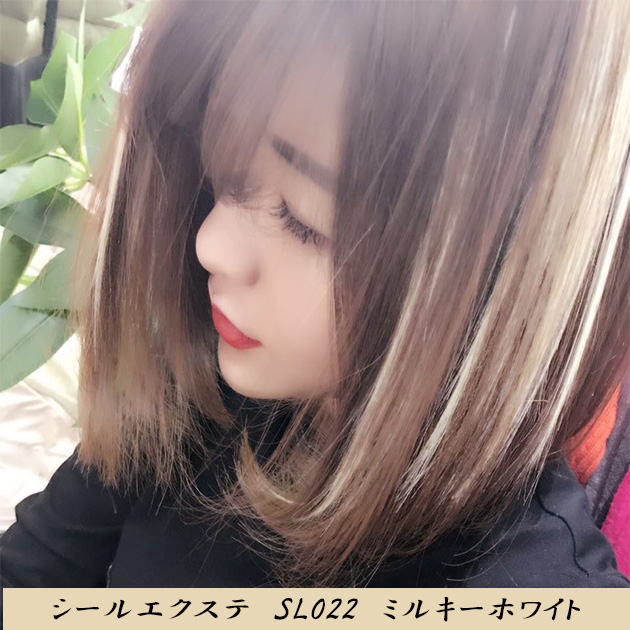 楽天市場】人毛100%シールエクステ約23cm(少し長くしました) 4本セット