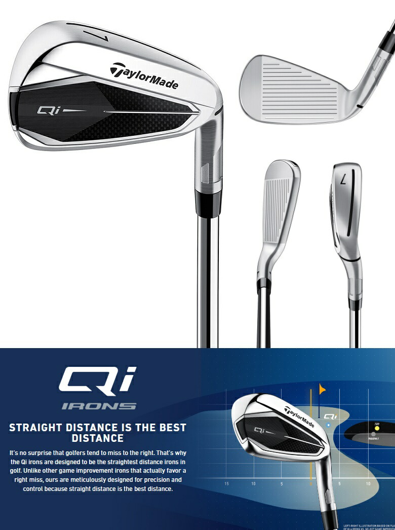 楽天市場】TaylorMade Women's Qi Iron テーラーメイド レディース