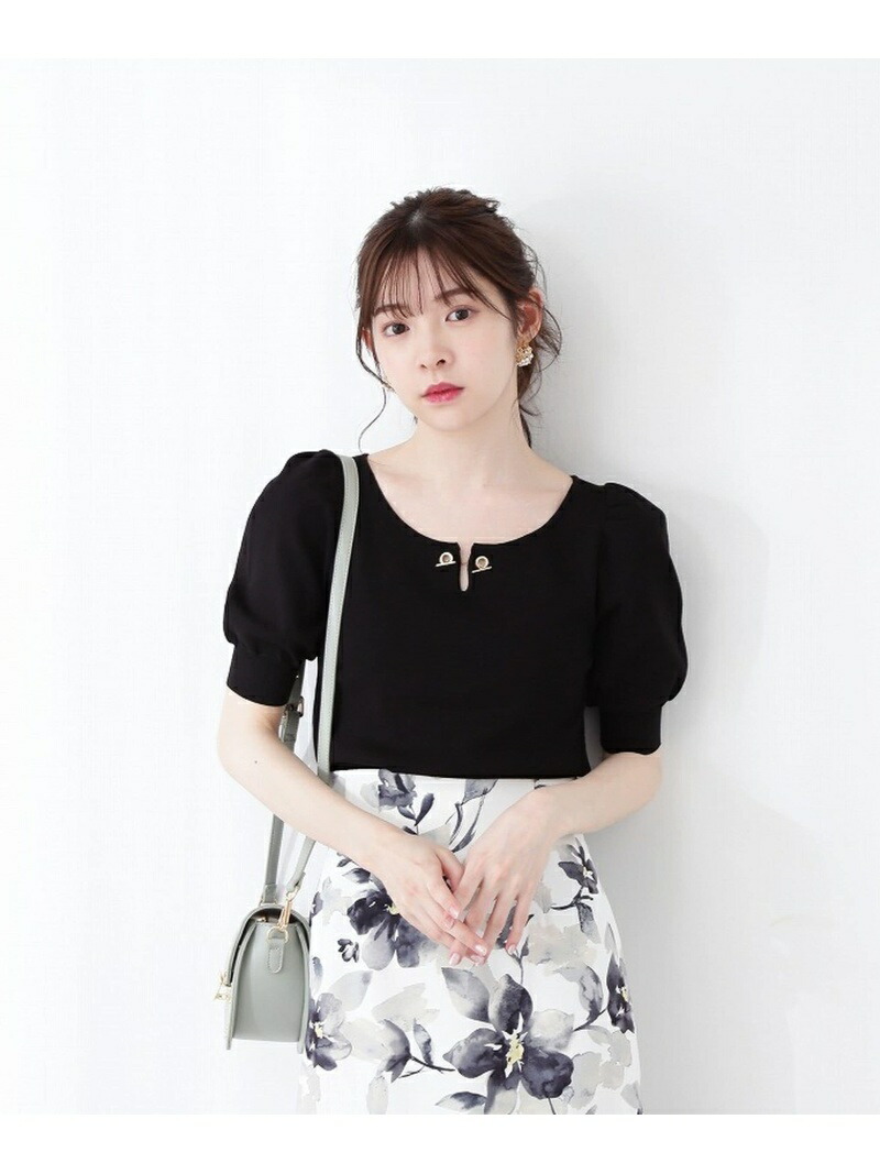 新品未使用 ホーンガーメント 長袖 ニット 38 M 新品未使用 ホーン