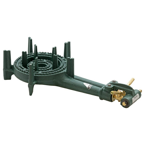 楽天市場】タチバナ 鋳物ガスコンロ TS-210P バーナーのみ 二重羽根