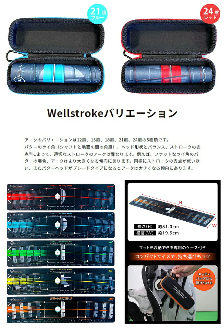 楽天市場】WELLPUTT ウェルパット ウェルストローク シリーズ : プロ