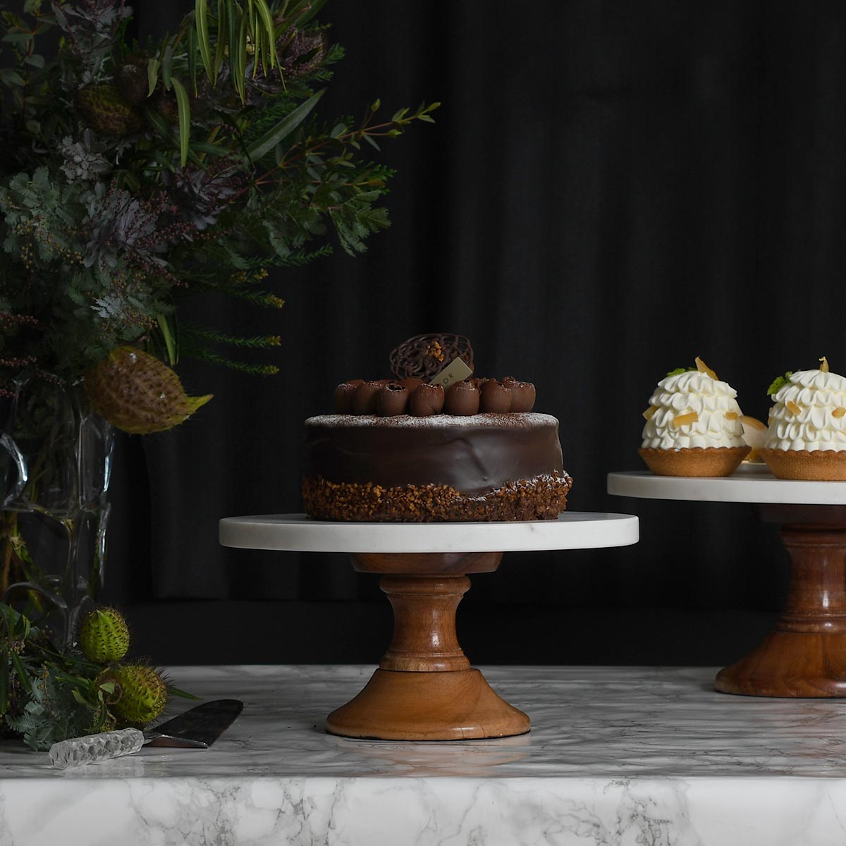 楽天市場】Queen Ann クイーンアン マーブルケーキスタンドS QA-SKW