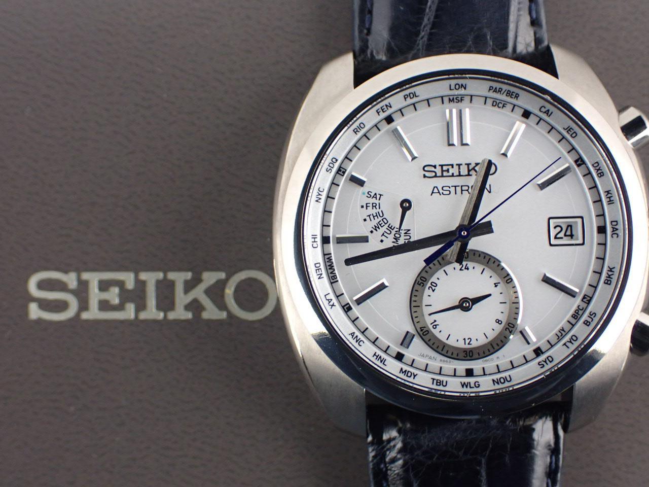 楽天市場】セイコー アストロン オリジン ソーラー電波 ホワイト文字盤