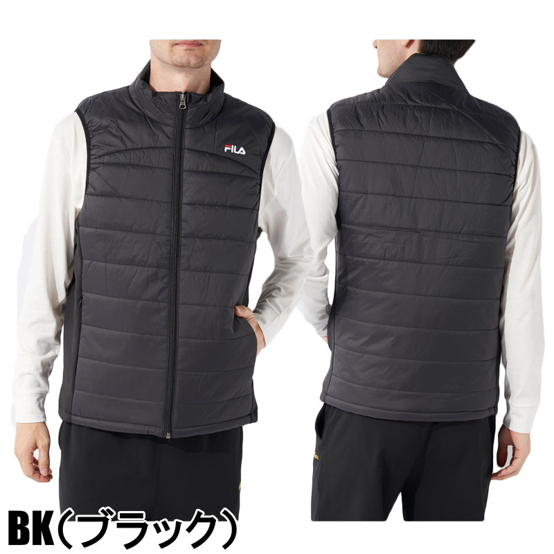 楽天市場】FILA フィラ ユニセックス 電熱ベスト 中綿 441927 アウター