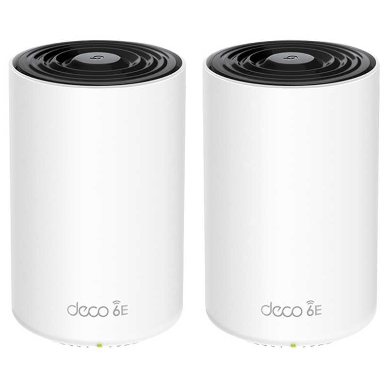 楽天市場】TPLINK Deco XE75 2P WiFi6E AIメッシュ 2402+2402+574Mbps