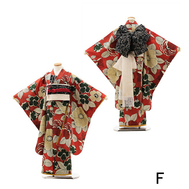 楽天市場】七五三 着物 7歳 フルセット モダンクラシック レンタル