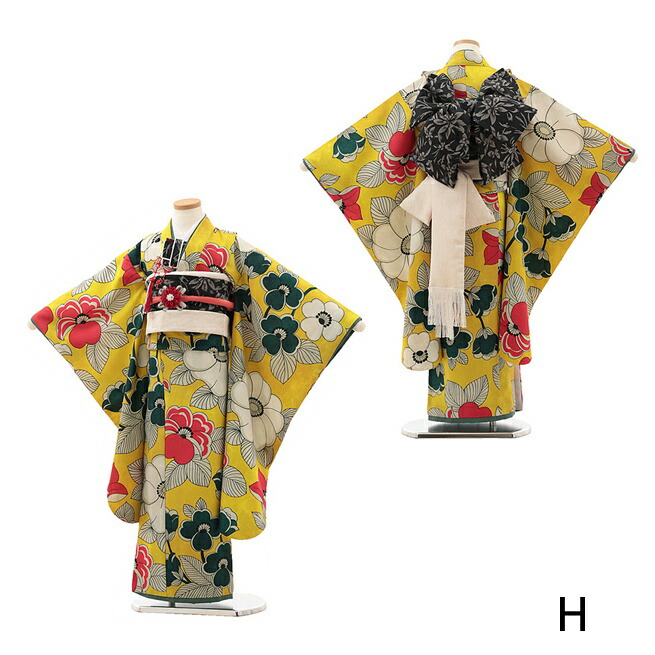 楽天市場】七五三 着物 7歳 フルセット モダンクラシック レンタル