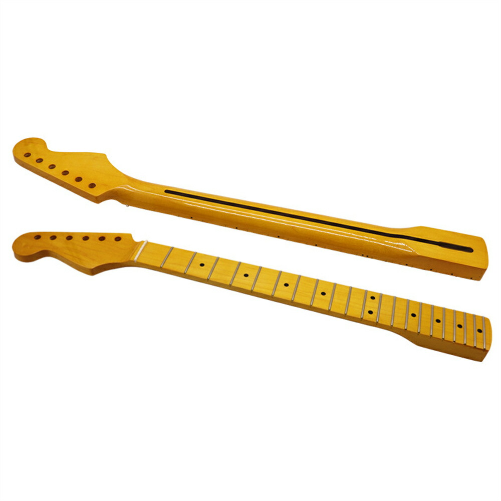 楽天市場】ギターネック 左手用 STタイプ用交換ネック ストラトネック