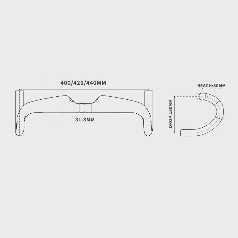 楽天市場】TOSEEK ハンドル カーボンハンドル ZXB-TWO カーボン